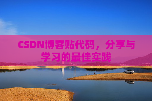 CSDN博客贴代码，分享与学习的最佳实践