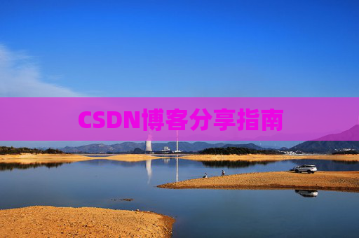 CSDN博客分享指南